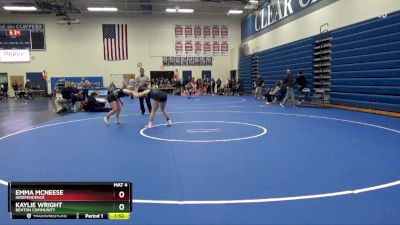 JV-8 lbs Round 2 - Emma McNeese, Independence vs Kaylie Wright, Benton Community