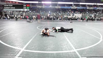 65 lbs Consolation - Jacob Vann, Brawler Elite vs Garrett Doyle, Cowboy WC