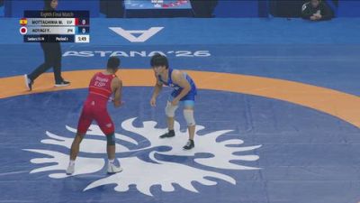 74 kg 1/8 Final - Mohammad Aliasghar Mottaghinia, Spain vs Yoshinosuke Aoyagi, Japan