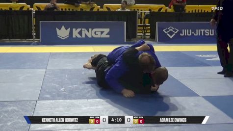 Adam Lee Owings vs Kenneth Allen Horwitz 2026 Pan Jiu Jitsu IBJJF Championship
