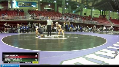 190 lbs Round 4 (6 Team) - Kyan Hanson, Lincoln Southeast vs Barrett Gourley, Papillion-La Vista South