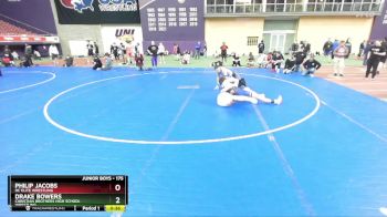 175 lbs Cons. Round 4 - Philip Jacobs, DC Elite Wrestling vs Drake Bowers, Christian Brothers High School Wrestling