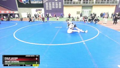 175 lbs Cons. Round 4 - Philip Jacobs, DC Elite Wrestling vs Drake Bowers, Christian Brothers High School Wrestling