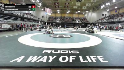 144 lbs Round Of 32 - Keith Cook, Hyde School vs Vedwin Nivas, Blair Academy