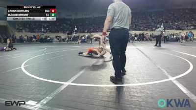 88 lbs Quarterfinal - Caden Bowling, Blackwell Wrestling Club vs Jagger Bryant, F-5 Grappling