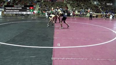 1A-4A 138 3rd Place Match - Braylen Corley, St James vs Roman Mcwilliams, Tallassee