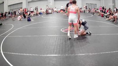 150 lbs Round 3 (6 Team) - Michael Turi, Mat Assassins vs Caleb Gustafson, Top Rank Hawks Wrestling