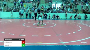 67 lbs Quarterfinal - Jaxon Sloan, Georgia vs Bryce Little, The Storm Wrestling Center