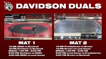 174 lbs Finals (2 Team) - Myles Takats, Bucknell vs Max Magayna, North Dakota State