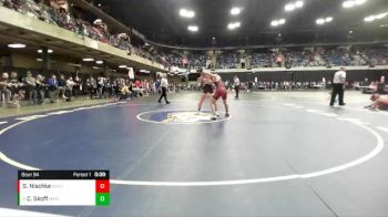 132 lbs Champ. Round 1 - Carter Skoff, Morris vs Gavin Nischke, Huntley