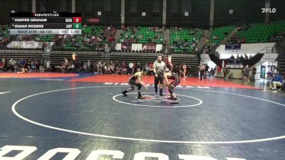 6A 120 lbs Cons. Round 2 - Hunter Graham, Southside Gadsden vs Isaiah Rogers, Jasper