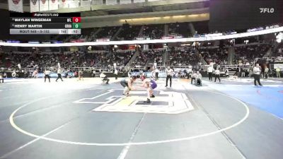 II-152 lbs Cons. Semi - Waylan Winseman, Honeoye Falls-Lima vs Henry Martin, Croton-Harmon