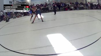 129 lbs Cons. Round 2 - Bridget Kavan, York vs Lauren Schmeits, Kearney Girls