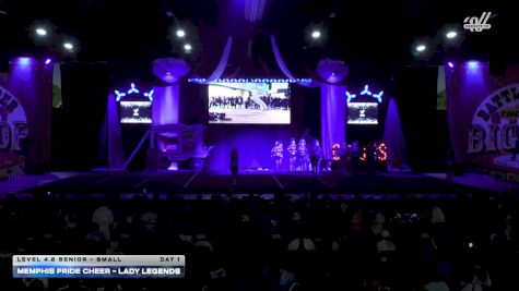 Memphis Pride Cheer - Lady Legends [2025 L4.2 Senior - Small Day 1] 2025 ASC Battle Under the Big Top Grand Nationals