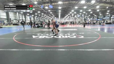 132 lbs Consi Of 16 #2 - Bekim Zherka, FL vs Jordan Gamez, CO