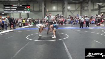 120 lbs Champ. Round 1 - Mason Torres, WTC vs Adriel Sanchez, Garden City