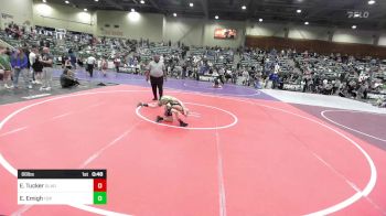66 lbs Semifinal - Elijah Tucker, Gladiator Wrestling vs Easton Emigh, Top Fuelers WC
