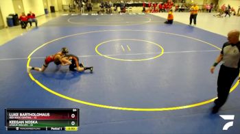 84 lbs Finals (8 Team) - Keegan Noska, LPGE/B Wolves vs Luke Bartholomaus, Red Rock Central