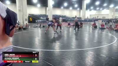 285 lbs Finals (2 Team) - Abel Ngoh, Viking Wrestling Club vs Myron Mendez, Eagle Empire Purple