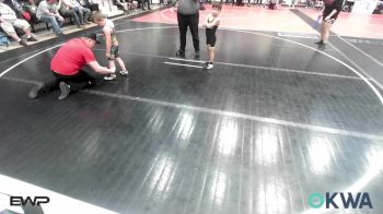60 lbs Round Of 16 - Kellyn Baker, Jay Wrestling Club vs Cooper Holderbee, Moodys Wrestling Club