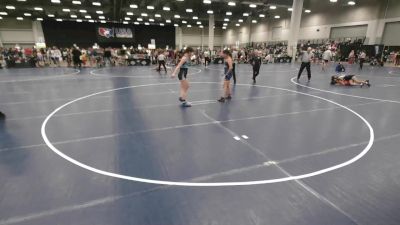 130 lbs 7th Place Match - Audriana Herzog, Marengo Youth Wrestling Club vs Arley Vaughan, Wisconsin