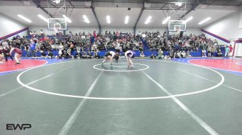 110 lbs Semifinal - Alexis Bishop, Bristow vs Kynzee Barrett, Sand Springs JH (SS)