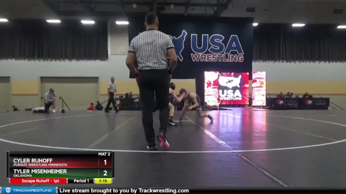126 lbs Champ. Round 4 - Cyler Ruhoff, Pursuit Wrestling Minnesota vs ...
