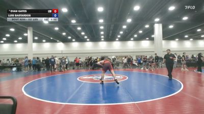 157 lbs Cons. Sub-quarters - Evan Gates, Legacy Elite WC vs Luis Bastardos