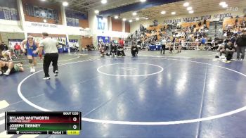 215 lbs Quarterfinal - Ryland Whitworth, Fountain Valley vs Joseph Tierney, Irvine