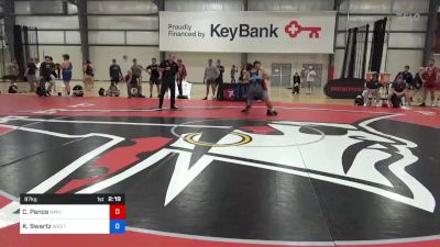 87 kg Round Of 16 - Cole Pence, NMU-National Training Center vs Kyle Swartz, West Point Wrestling Club