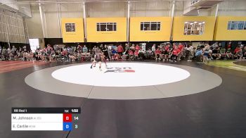 54 kg Rr Rnd 1 - Mac Johnson, Team Alien Gold vs Erik Carlile, Mohawk Valley WC HS