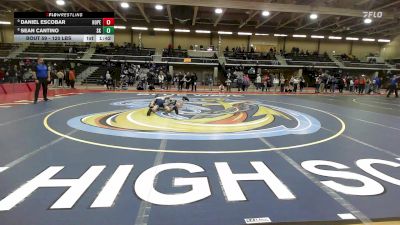 120 lbs Round Of 16 - Daniel Escobar, Hope vs Sean Cantino, South Kingstown