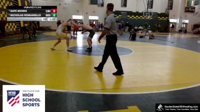 165B Round 3 - Nicholas Romaniello, North Hunterdon vs Nate Mores, St Joseph (Montvale) HS