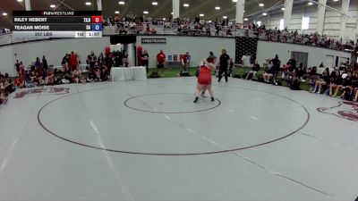 207 lbs Riley Hebert, Texas Blue vs Teagan Moise, California