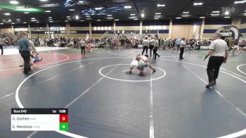 126 lbs Quarterfinal - Cody Dyches, King Wrestling vs Elias Mendiola, Team Prim