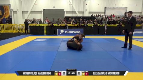 Eliza Carvalho Nascimento vs Natalia Colaço Maguerroski 2025 World IBJJF Jiu-Jitsu No-Gi Championship