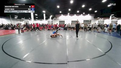 110 lbs Deacon Meyers, Wisconsin vs Avery Rios, Oklahoma Red