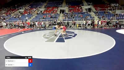 113 lbs Cons 32 #1 - Clifton Bakhsh, DE vs Anthony Garza, CA