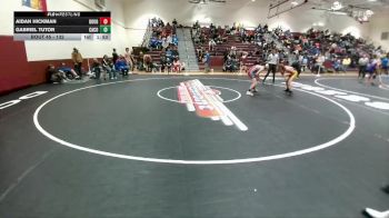 132 lbs Champ. Round 1 - Gabriel Tutor, Campbell County vs Aidan Hickman, Douglas