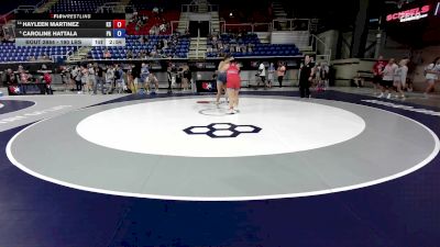 190 lbs Cons. Sub-rd Of 16 - Hayleen Martinez, KS vs Caroline Hattala, PA