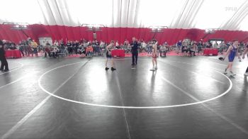 100 lbs Semifinal - Gabriel Higgins, Kaukauna Wrestling Club vs Branson Burwitz, Team Nazar Training Center