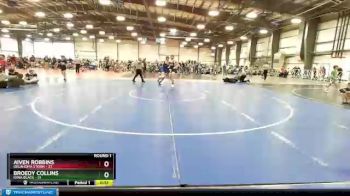 160 lbs Round 1 (6 Team) - Broedy Collins, Iowa Black vs Aiven Robbins, Oklahoma Storm