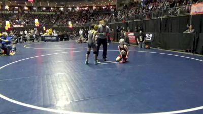 94 lbs Quarterfinal - Emery Kelley, Trinity vs Laney Miller, Claysburg-Kimmel