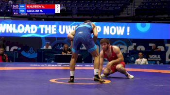 65 kg Repechage #2 - Alibeg Saigidgusein M Alibegov, Bahrain vs Maxim Sacultan, Moldova