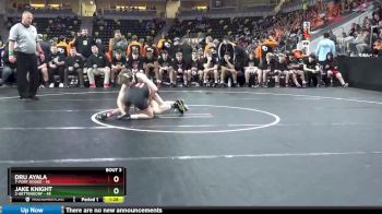 113 lbs Quarterfinal - Jake Knight, 2-Bettendorf vs Dru Ayala, 7-Fort Dodge