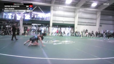 131 lbs Semifinal - Sophia Slaughter, Unattached vs Jeila Ramos, Lindsey Wilson