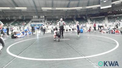 70 lbs Semifinal - Wyatt Holtz, Coweta Tiger Wrestling vs Able Ridge, Sperry Wrestling Club