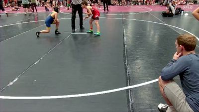 90 lbs Round 1 (6 Team) - Barrett Schinella, Mat Assassins vs Clay Robertson, Bucs