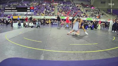 180 lbs Semis & 3rd Wb (16 Team) - Sabrina Nauss, Grand Valley State vs Tristan Kelly, McKendree University
