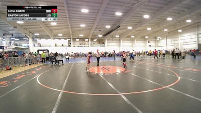 64 lbs Quarterfinal - Luca Amato, Team Tugman vs Easton Jacobs, Lebanon